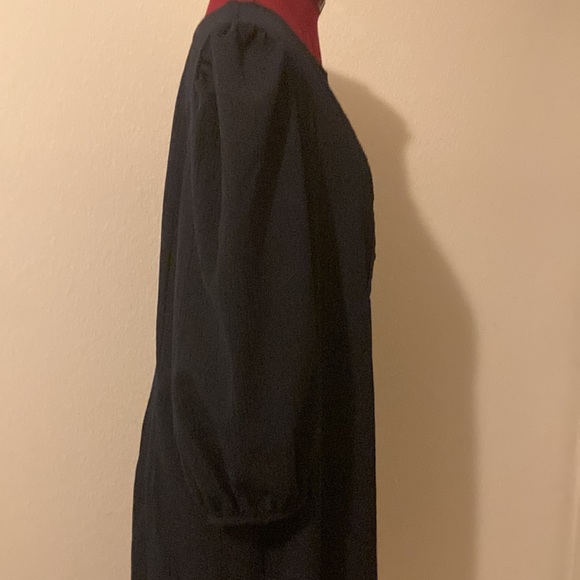 Joseph Ribkoff Size 16 navy blue long sleeves dress with lining Made in Bulgaria - Picture 3 of 10